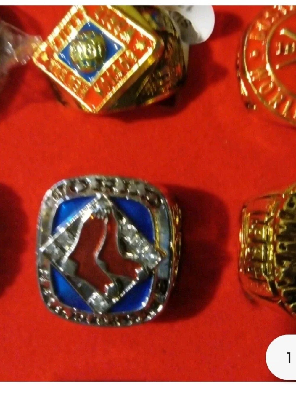 Set Of 11 BOSTON REDSOX WORLD SERIES RINGS